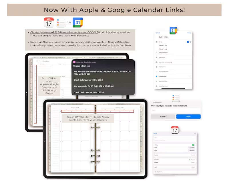 Quick and Easy Digital Planning