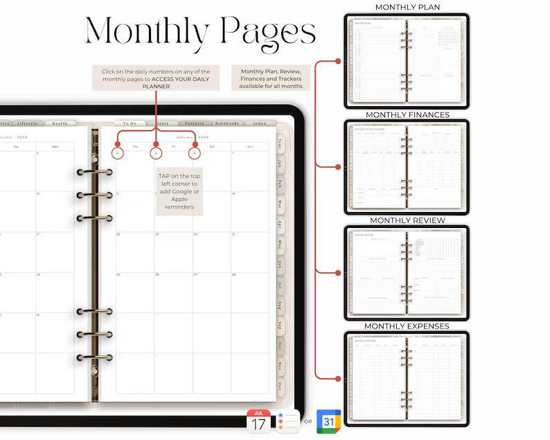 Quick and Easy Digital Planning