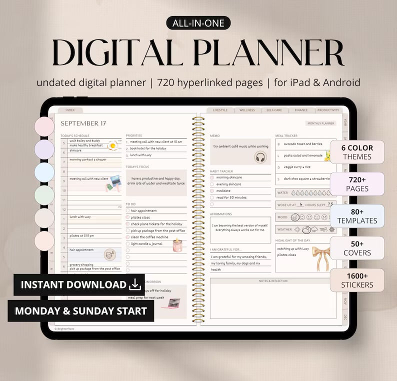 Quick and Easy Digital Planner