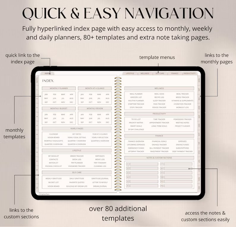 Quick and Easy Digital Planner