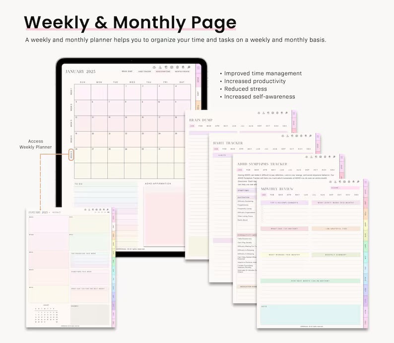 ADHD LIFE PLANNER