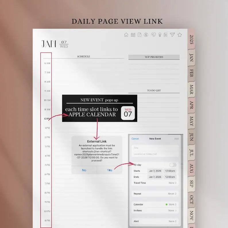 2026 Dated Digital Planner